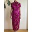 Ejderhalı İpek Cheongsam