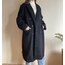 Vintage Yün Oversize Kaban