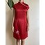 Ejderhalı Saten Qipao