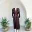 Siyah İpek Kimono