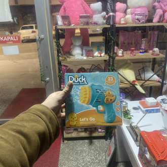 Duck bbuble gun baloncuk tabancası