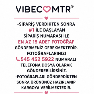 Kişiye Özel Fotoğraflı Buket