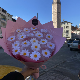 ✨ Dekoratif LED Işıklı Papatya Buketi – Solmayan Işıltılı Dekor & Hediye