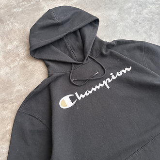 Vintage Champion Big Logo Hoodie (M)