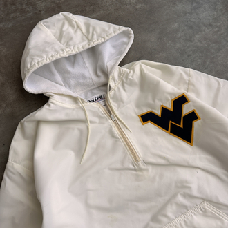 True Vintage DeLONG WVU Kolej Rüzgarlık (XL)