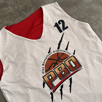 Vintage Çift Taraflı Basketbol Forma (L)