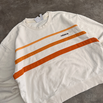 Adidas Orijinal Women Crop Sweat (L)