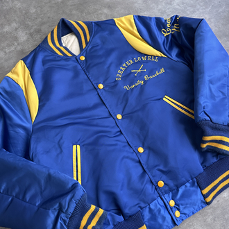 Vintage Varsitt Baseball Kolej Ceket (S)