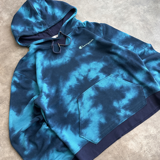 Champion Reverse Weave Tie-Dye Hoodie (M)