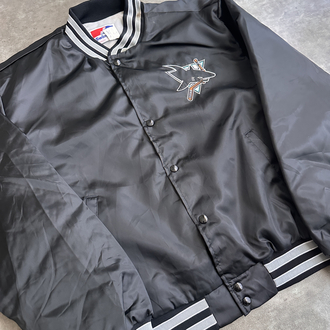 Vintage NHL Sharks Bomber Ceket ( M) 