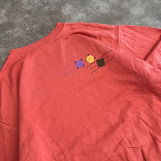 Vintage Oldschool Oversize Hoodie (L)