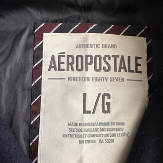 Vintage Aeropostale Varsity Jacket (L)