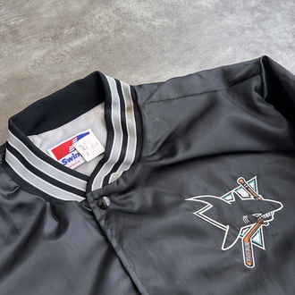 Vintage NHL Sharks Bomber Ceket ( M) 