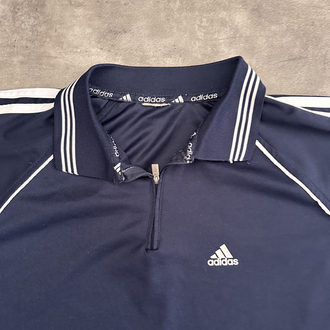 Adidas Orijinal Polo Yaka Spor Tişört (XL)