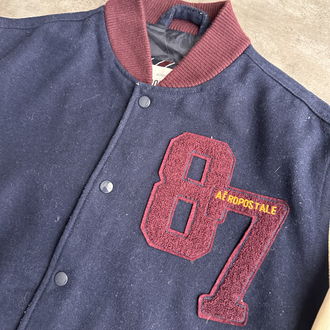 Vintage Aeropostale Varsity Jacket (L)