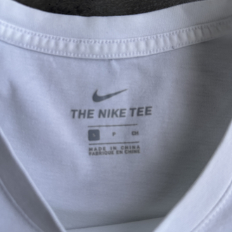 Vintage Nike Beyaz Baskılı T-Shirt (S)