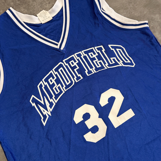 Vintage Medfield Retro Basketbol Forma (L)