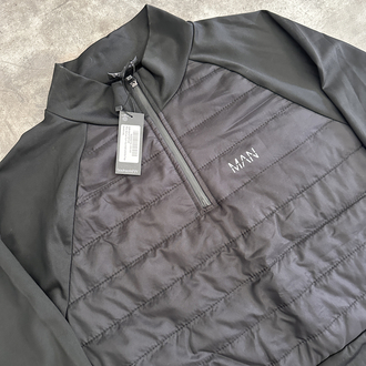 BoohooMAN Etiketli Hibrit Sweatshirt (XXL)