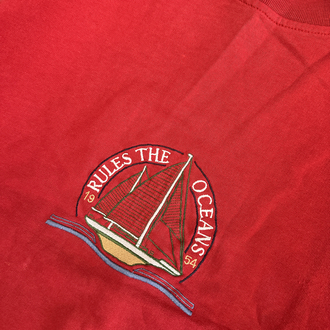 Vintage Oceans Nakışlı Hoodie (S)