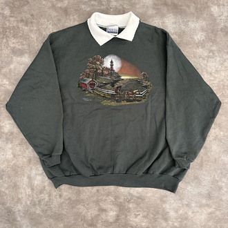 Amerikan Vintage Oldschool Sweat (XL)