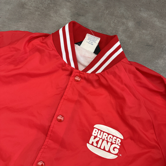 Vintage Burger King Bomber Ceket (M)