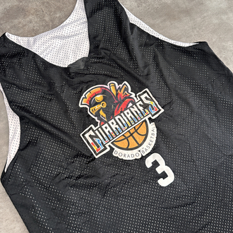Vintage Oldschool Çift Taraflı Basketbol Forması (M)