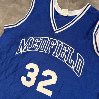 Vintage Medfield Retro Basketbol Forma (L)