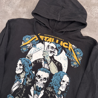 Metallica Vintage Kapüşonlu Sweatshirt (M)