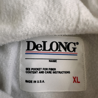 True Vintage DeLONG WVU Kolej Rüzgarlık (XL)
