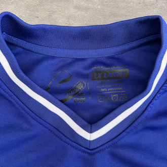 Civilized Mavi Grafik Baskılı Jersey (L)