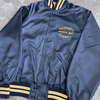 Vintage 90’s Allegheny Dept. kolej Ceket (M)