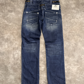 Jeansnet Vintage Tasarım Kot Pantalon