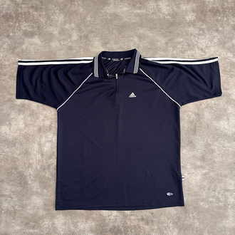 Adidas Orijinal Polo Yaka Spor Tişört (XL)