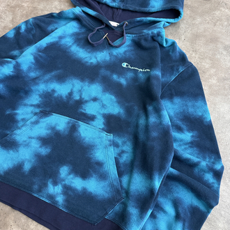 Champion Reverse Weave Tie-Dye Hoodie (M)