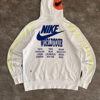 Nike World Tour Özel Tasarım Sweatshirt (XL)