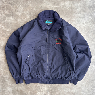 Vintage Tri-Mountain Buck Nakışlı Ceket (XL)