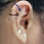 VipBT 5 Renk 316L Paslanmaz Çelik 20G Septum Kıkırdak Labret Sahte Lip Fake Piercing