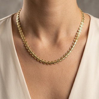 Pul Ezme Kolye Gold