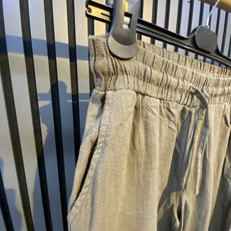KETEN PANTOLON-HAKİ