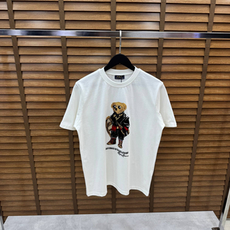 RALPH LAUREN-AYICIK BASKI SÜET TİŞÖRT