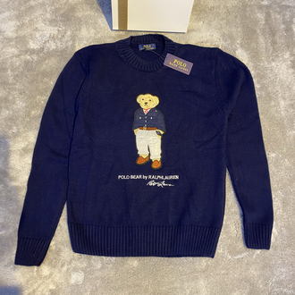 RALPH LAUREN NAKIŞLI AYICIK KAZAK
