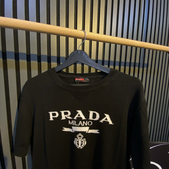 PRADA-TRİKO-PAMUK TİŞÖRT