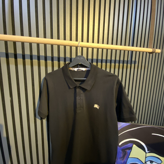 BURBERRY-SİYAH POLO YAKA