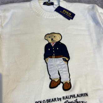 RALPH LAUREN NAKIŞLI AYICIK KAZAK
