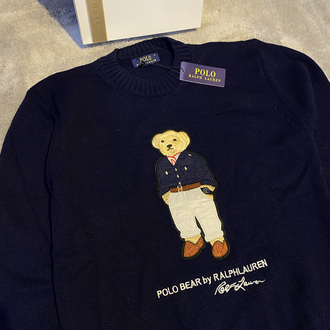 RALPH LAUREN NAKIŞLI AYICIK KAZAK