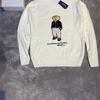RALPH LAUREN NAKIŞLI AYICIK KAZAK