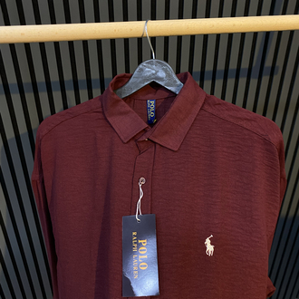 RALPH LAUREN-GÖMLEK bordo