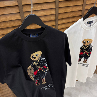 RALPH LAUREN-AYICIK BASKI SÜET TİŞÖRT