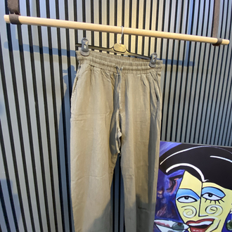 KETEN PANTOLON-HAKİ