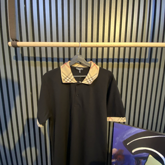 BURBERRY-YAKA DETAYLI POLO YAKA